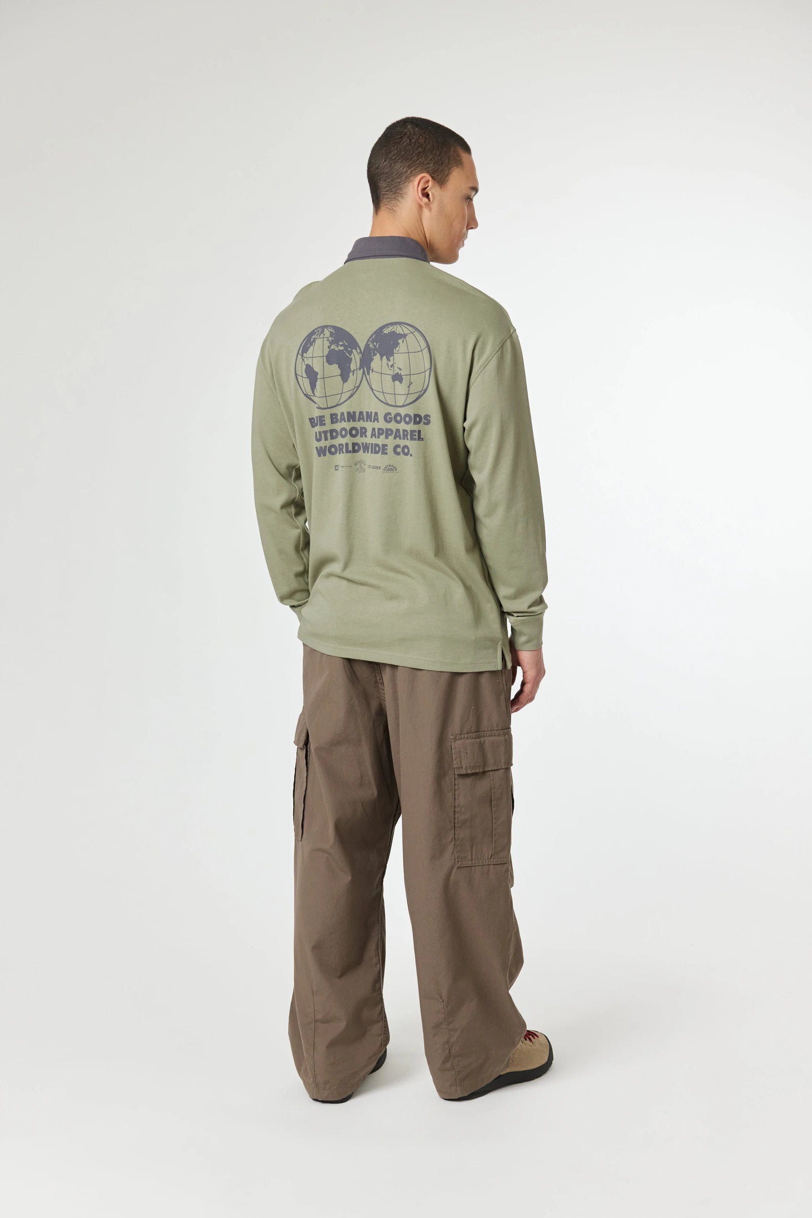 POLO MANGA LARGA ATLAS SAGE thumbnail