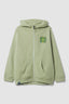 SUDADERA CON CAPUCHA FULL ZIP KIDS FONT SAGE