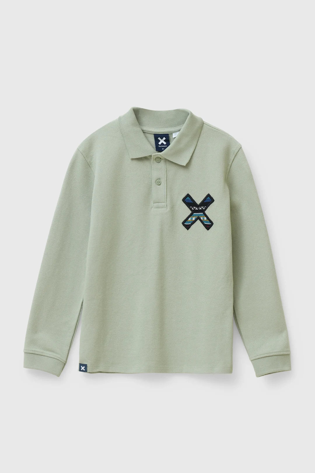 POLO MANGA LARGA KIDS CLASSIC SAGE