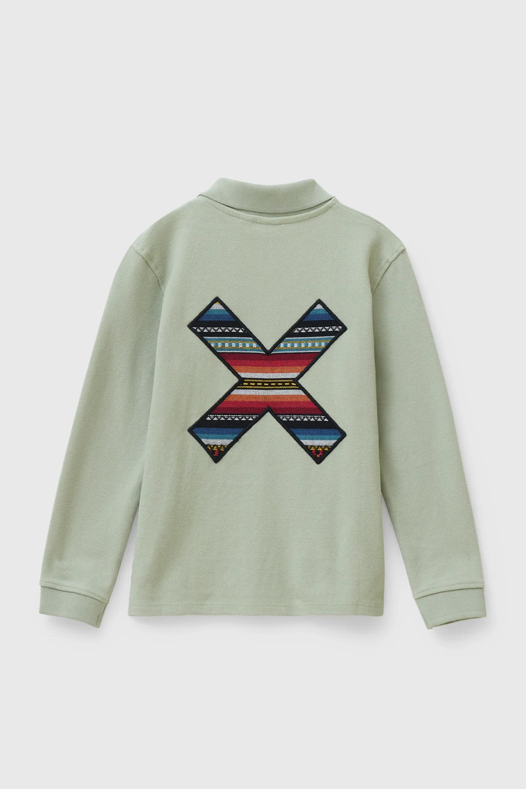 POLO MANGA LARGA KIDS CLASSIC SAGE