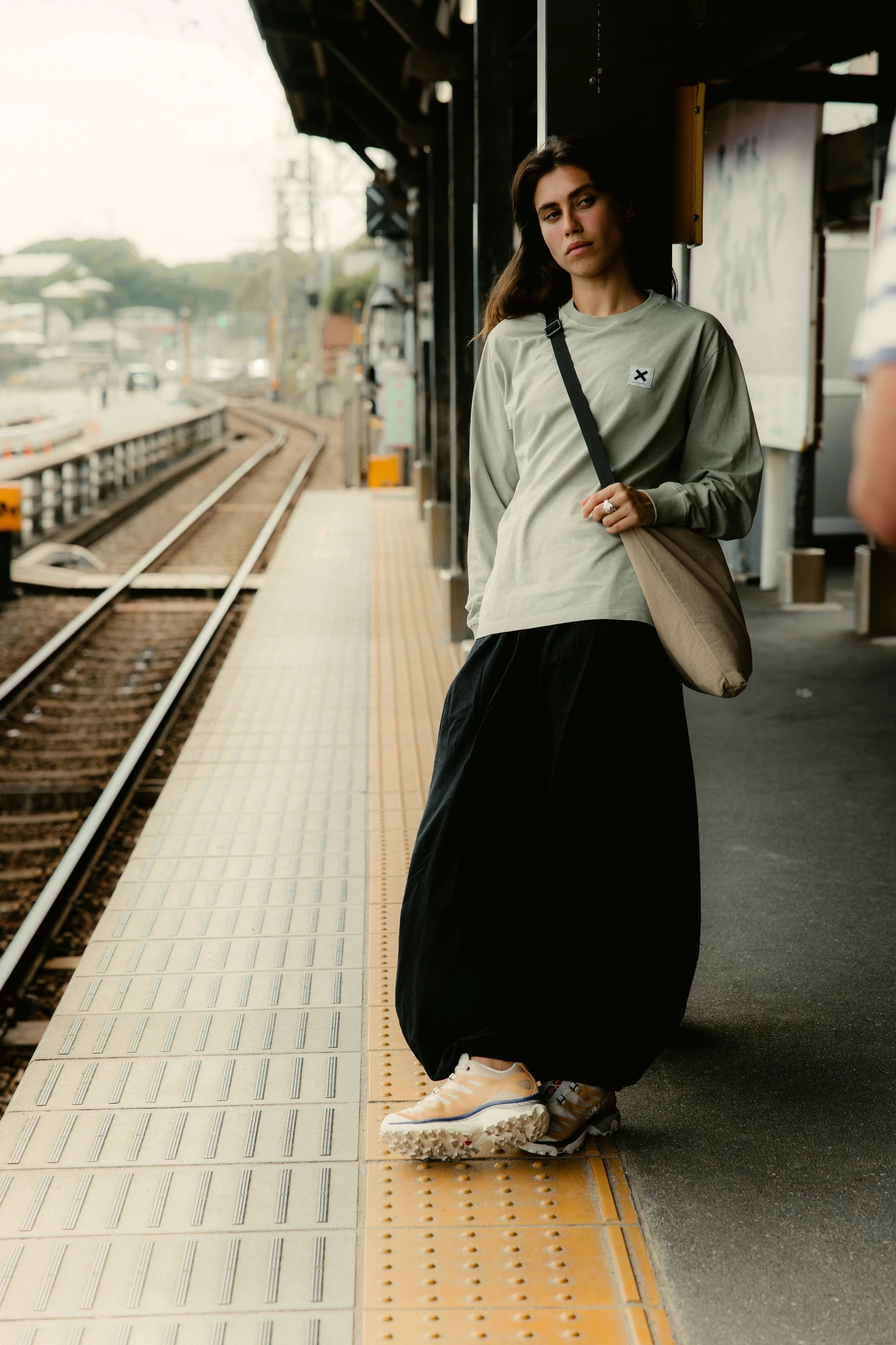 CAMISETA MANGA LARGA ICONIC SAGE