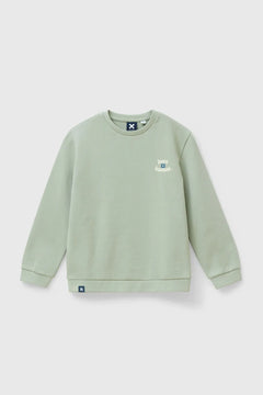 SUDADERA KIDS OUTDOOR SAGE