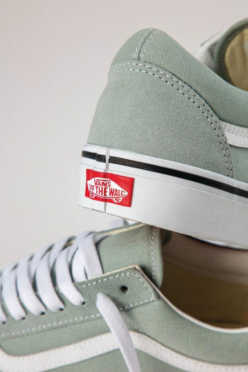 PURE GREY OLD SKOOL VANS SNEAKERS thumbnail