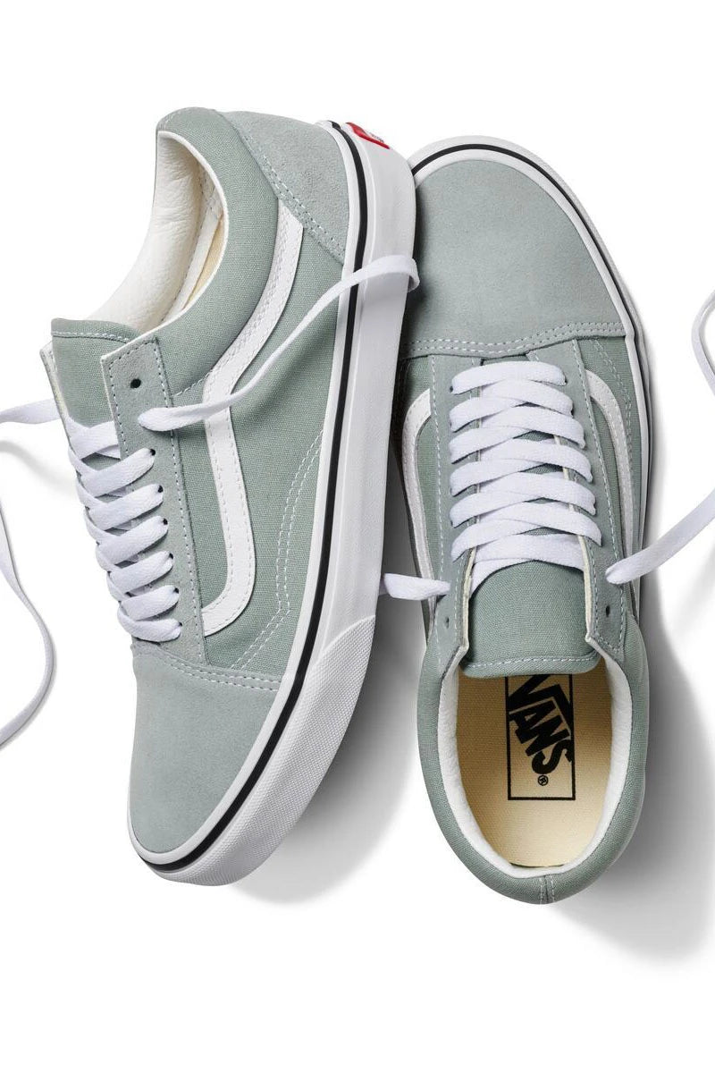 PURE GREY OLD SKOOL VANS SNEAKERS thumbnail