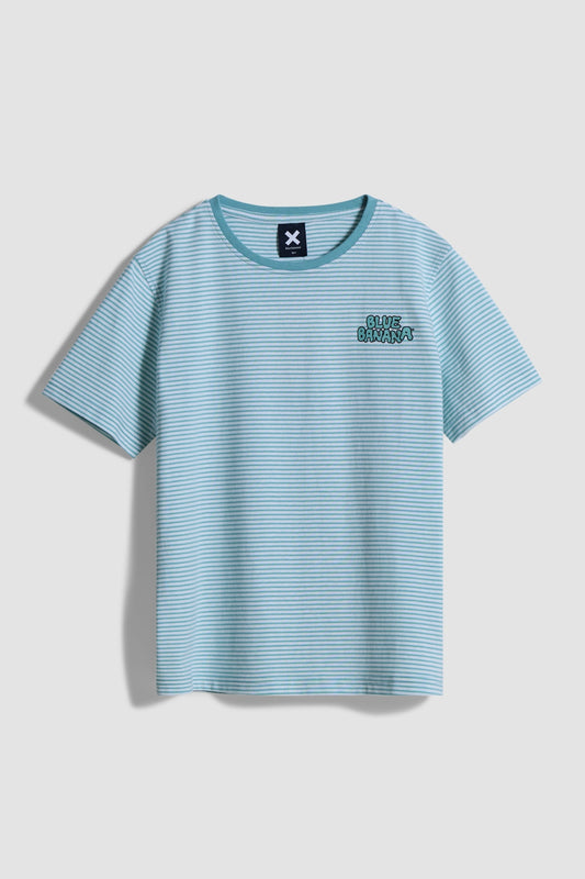 CAMISETA KIDS STRIPES ACQUA