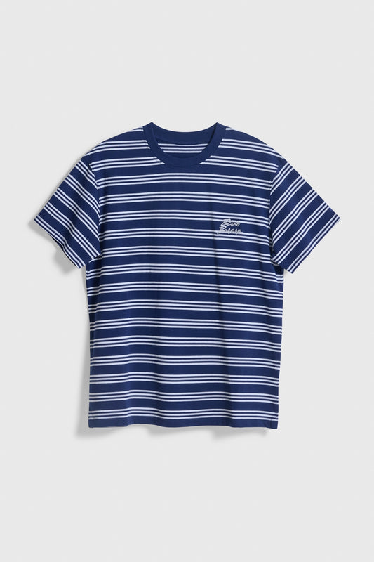 CAMISETA STRIPES AZUL MARINO