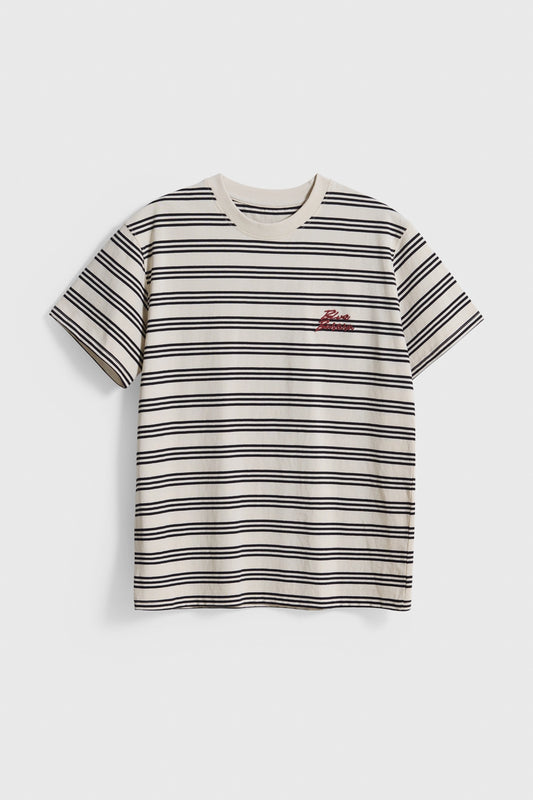 CAMISETA STRIPES BLANCO ROTO