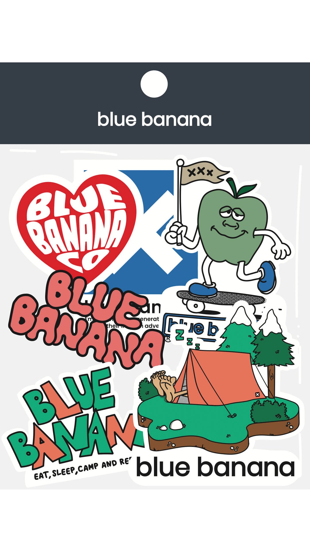 MULTICOLOR STICKERS PACK – Blue Banana Brand