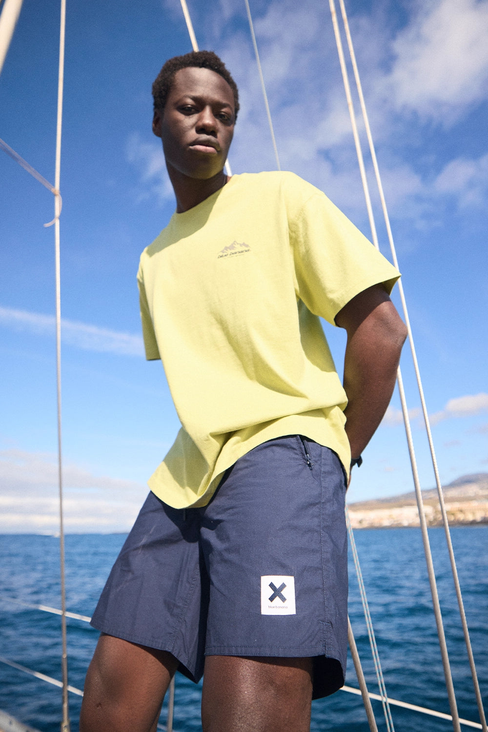 PANTALÓN CORTO TIDE AZUL MARINO