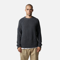 ANTHRACITE TOPAZ KNITTED SWEATER