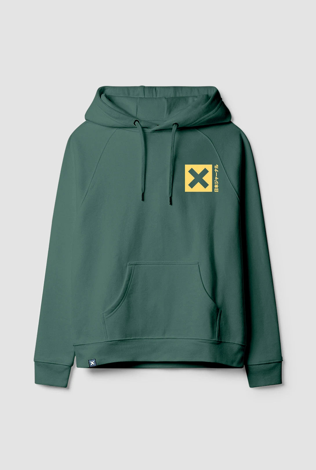 TREKKING GREEN NATURE HOODIE