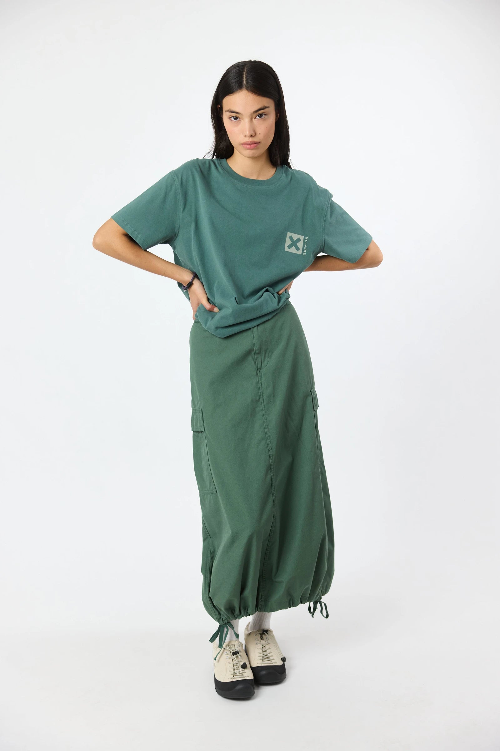 CAMISETA NATURE TREKKING GREEN thumbnail