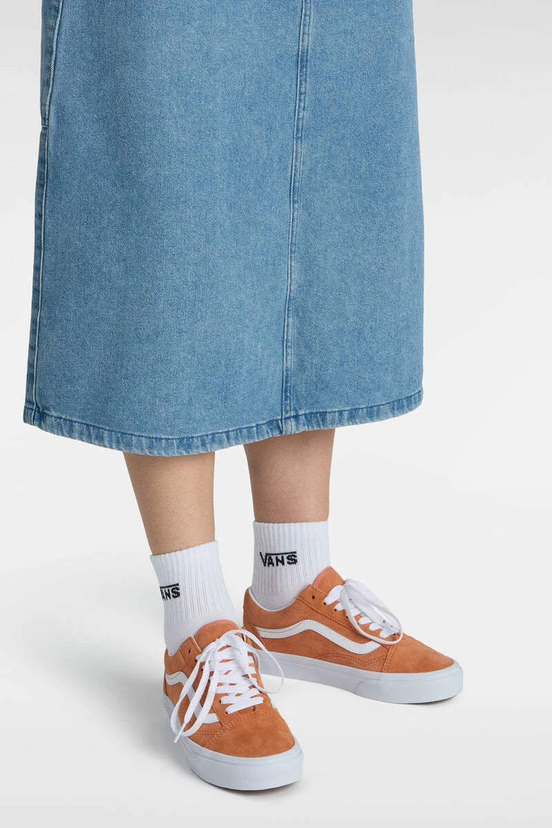 PIG SUEDE CARNELIAN OLD SKOOL VANS SNEAKERS thumbnail