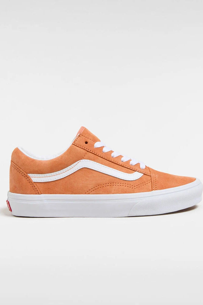 PIG SUEDE CARNELIAN OLD SKOOL VANS SNEAKERS