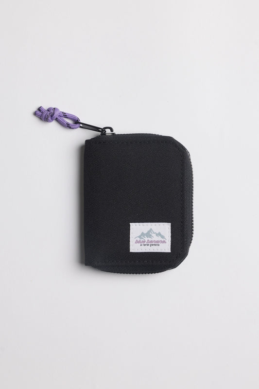 BLACK ZIP WALLET