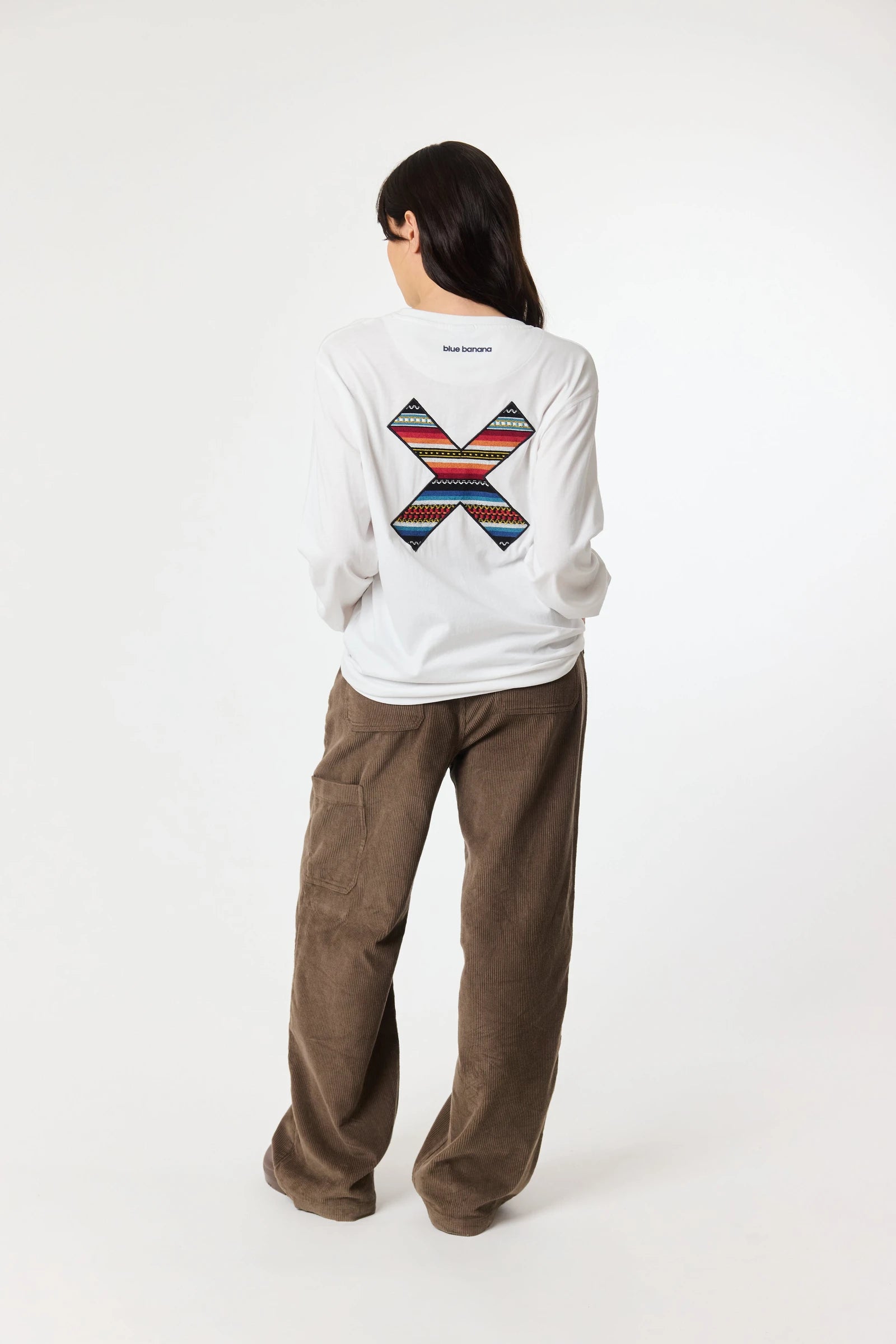 CAMISETA MANGA LARGA CLASSIC BLANCA thumbnail