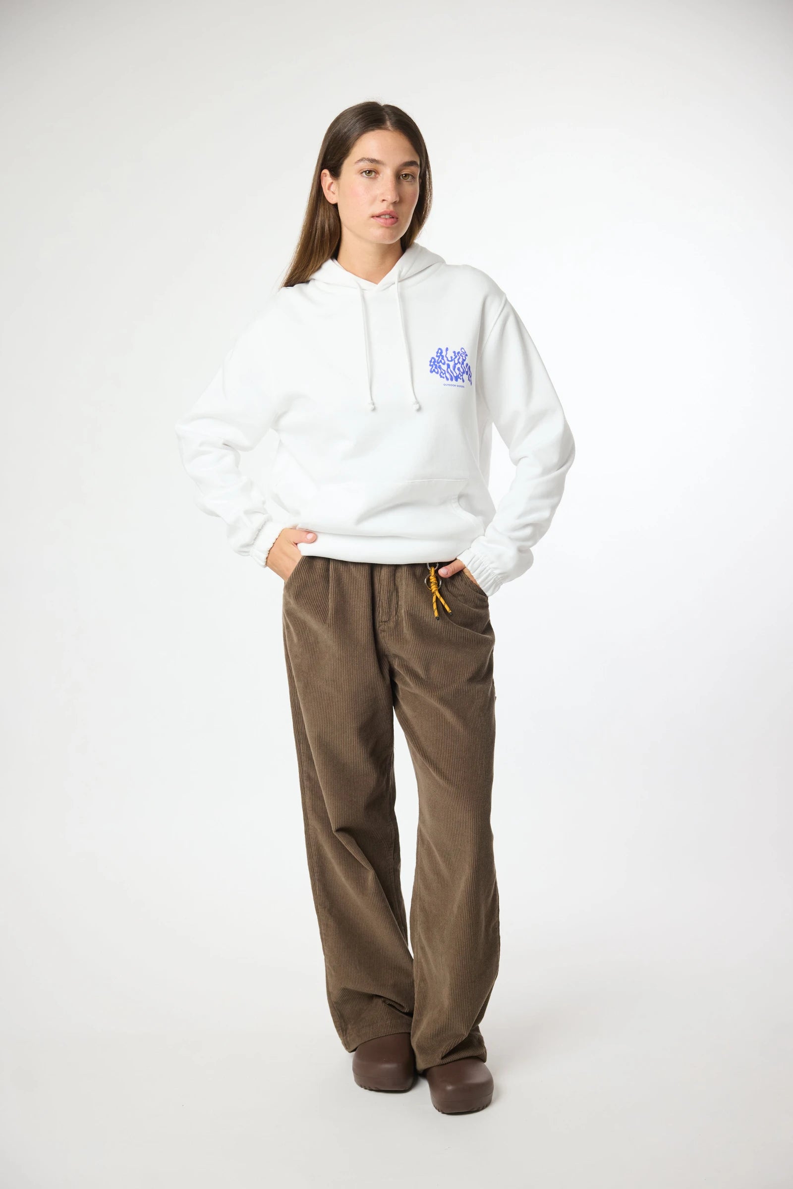 SUDADERA CON CAPUCHA FERN BLANCA thumbnail