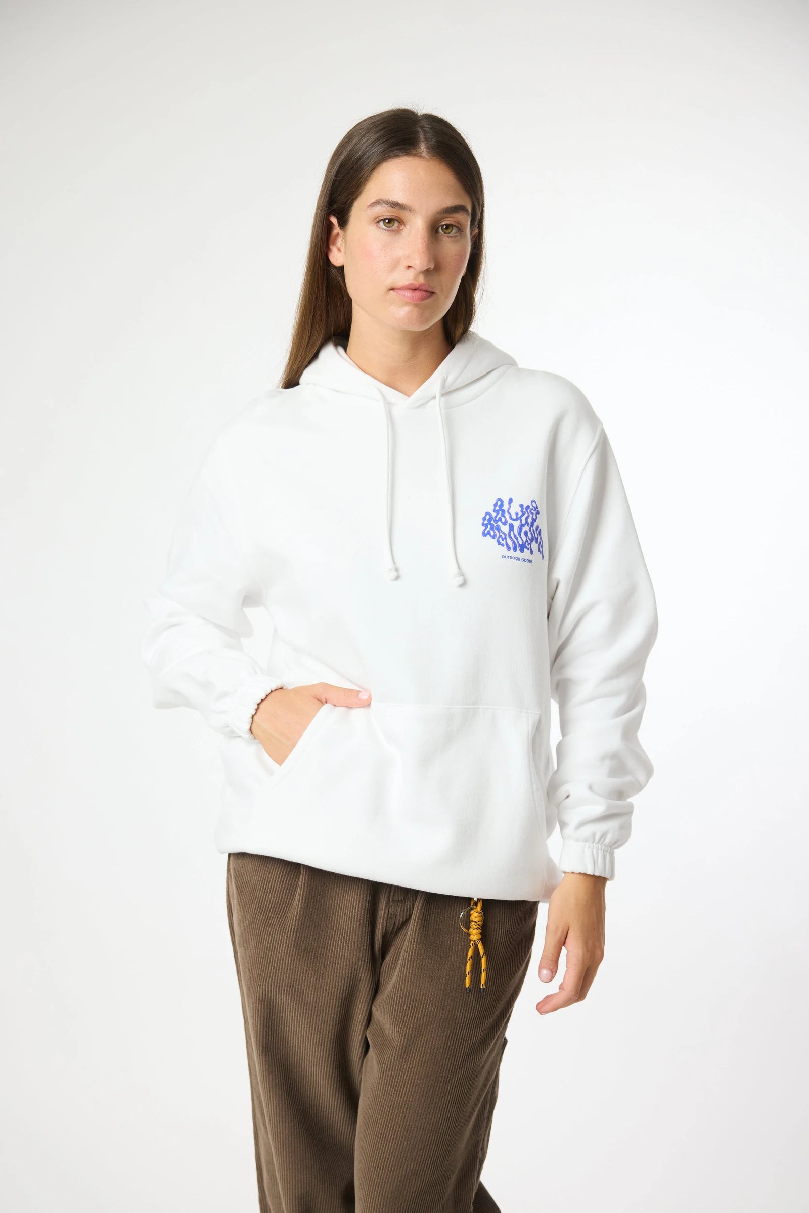 SUDADERA CON CAPUCHA FERN BLANCA thumbnail