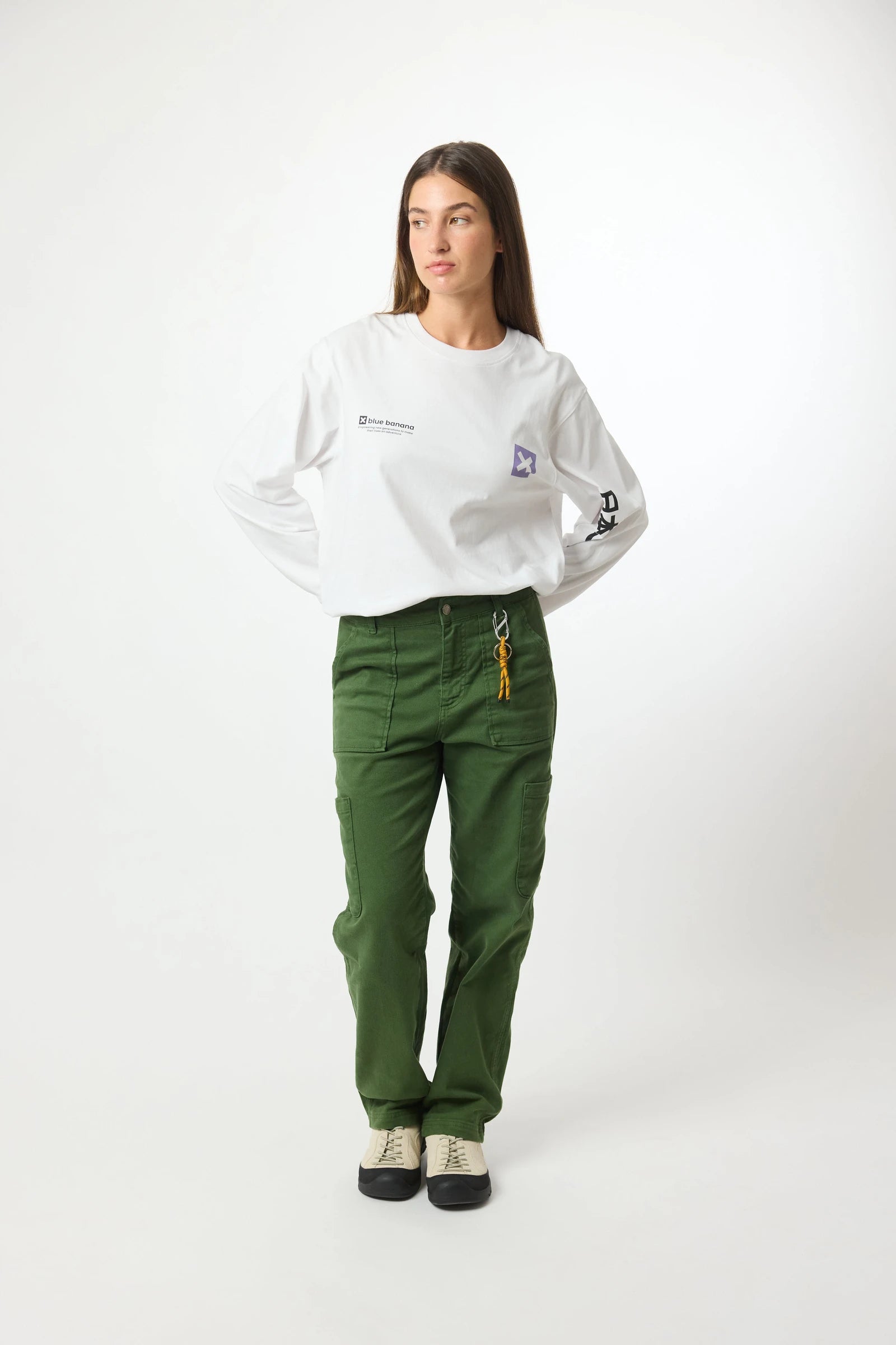 CAMISETA MANGA LARGA JOURNAL BLANCA thumbnail