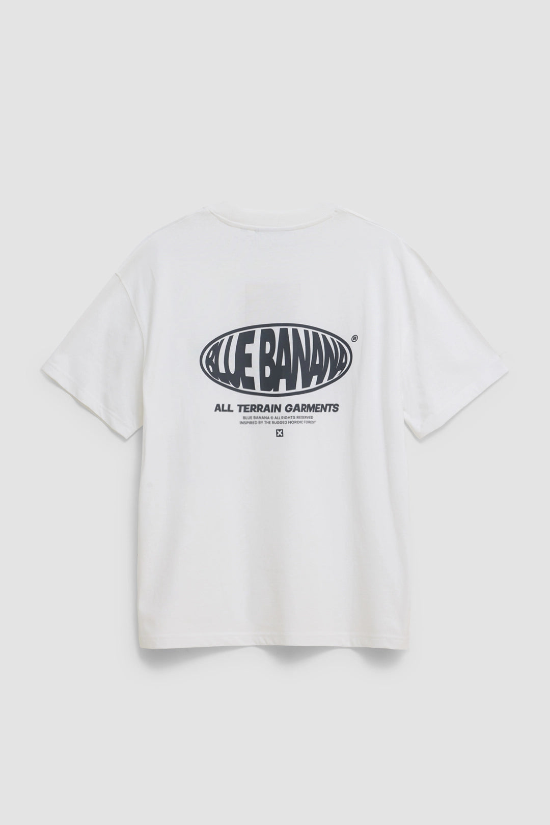 WHITE OVAL TEE