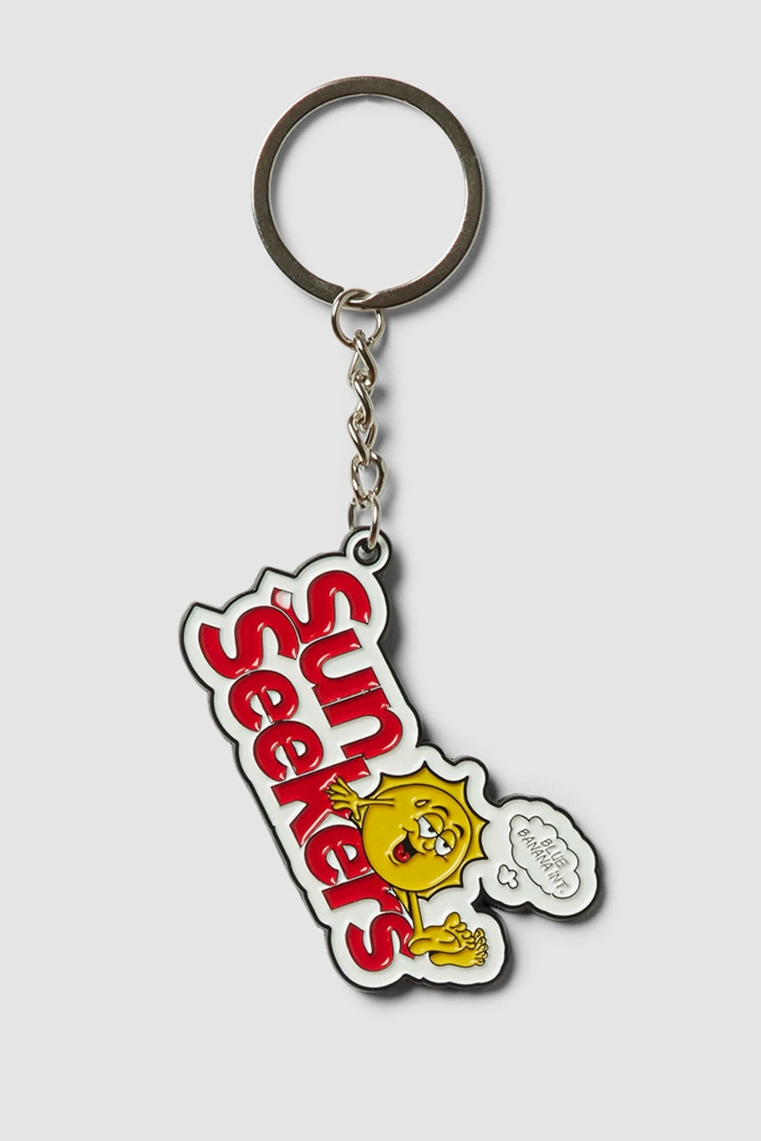 WHITE SUN SEEKERS KEYCHAIN