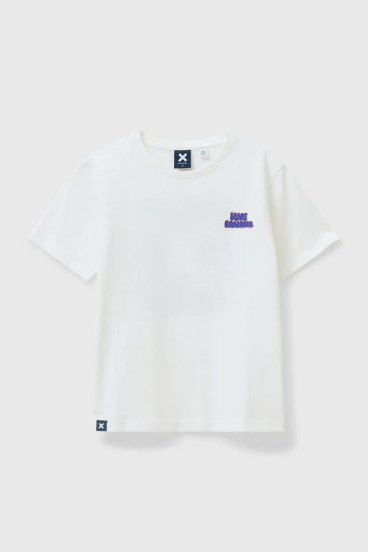 CAMISETA KIDS BUBBLE BLANCA