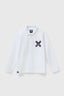POLO MANGA LARGA KIDS CLASSIC BLANCO