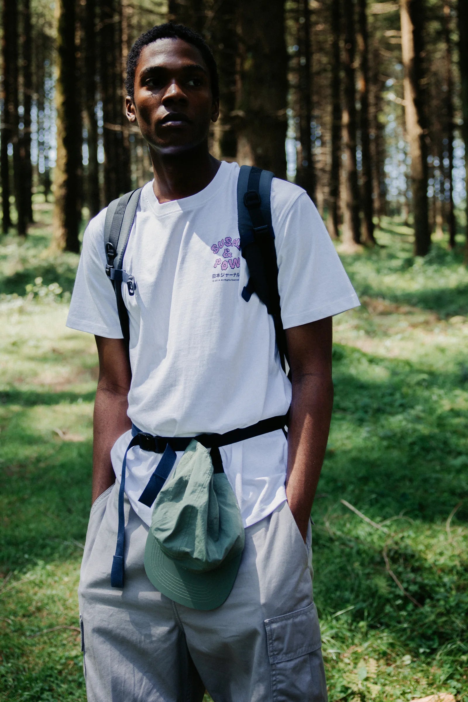 CAMISETA SUSHI & POW BLANCA