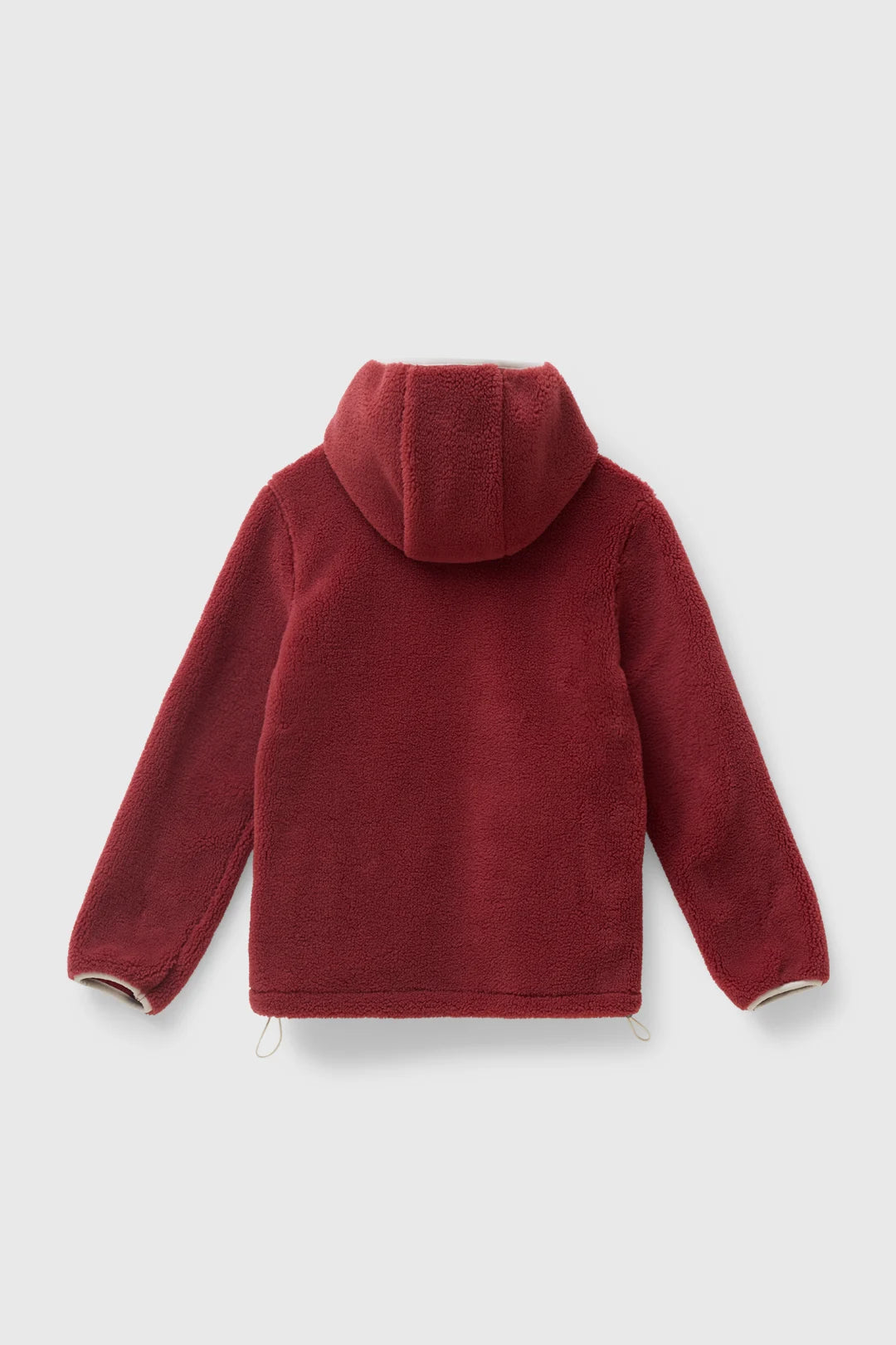 SUDADERA CON CAPUCHA POLAR KIDS BARRY WINE