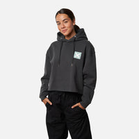 ANTHRACITE NATURE WOMAN HOODIE