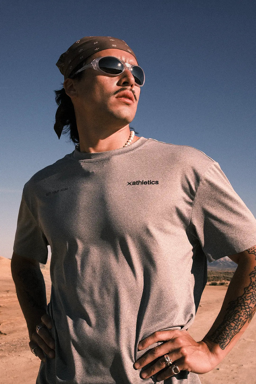 CAMISETA TRAIN DARK GREY MELANGE